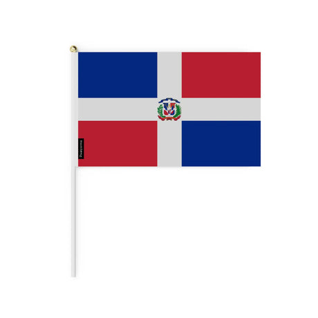 Mini drapeau république dominicaine en plusieurs tailles - pixelforma