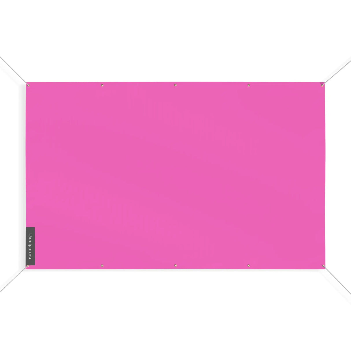 Mini drapeau rose en polyester résistant aux intempéries