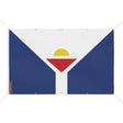 Mini drapeau saint-martin polyester résistant à suspendre
