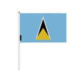 Mini drapeau sainte-lucie en plusieurs tailles - pixelforma