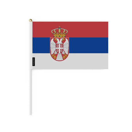 Mini drapeau serbie en plusieurs tailles - pixelforma