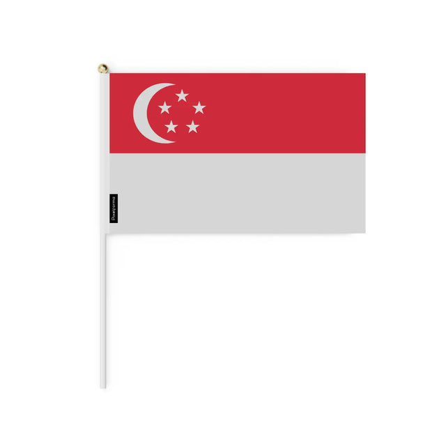 Mini Drapeau Singapour en Plusieurs Tailles - Pixelforma 