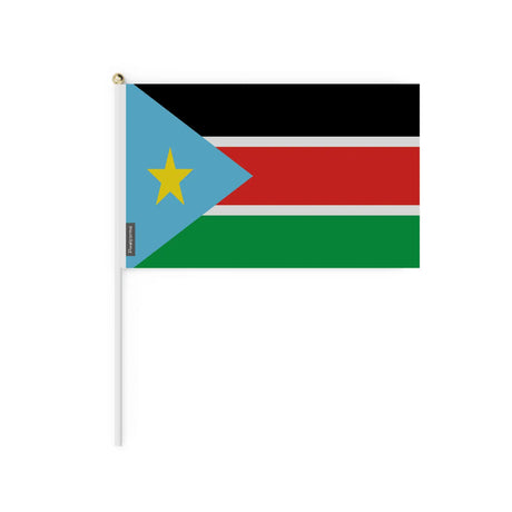 Mini drapeau soudan du sud en plusieurs tailles - pixelforma