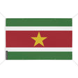 Mini drapeau suriname polyester résistant à œillets