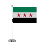 Mini drapeau syrie en polyester pour bureau élégant