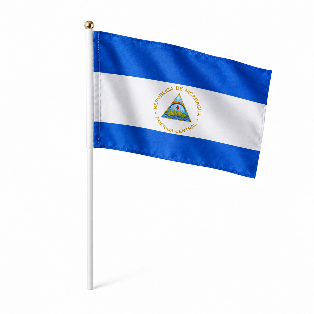 Mini drapeau Nicaragua en polyester