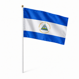Mini drapeau Nicaragua en polyester