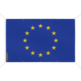 Mini drapeau union européenne polyester résistant aux intempéries