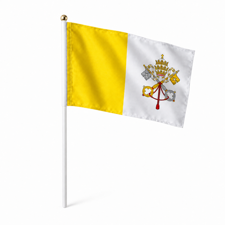 Mini drapeau Vatican en polyester