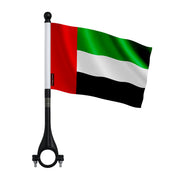 Mini drapeau vélo émirats arabes unis en polyester