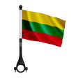 Mini drapeau vélo lituanie en polyester pour deux-roues