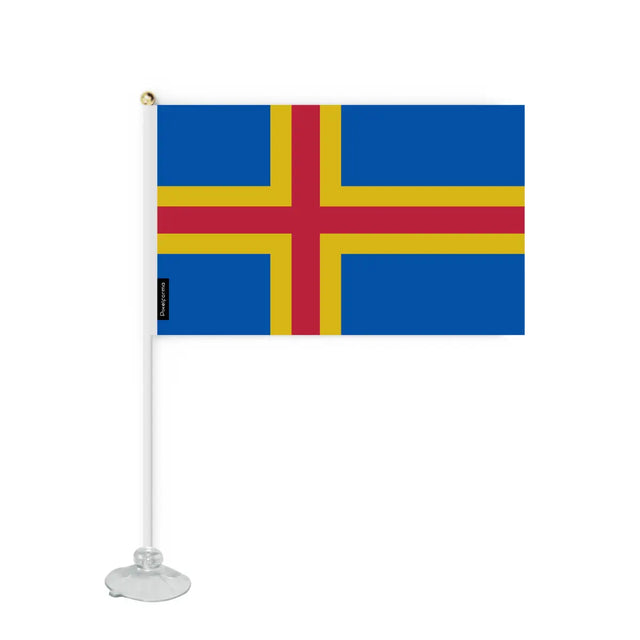 Mini Drapeau Ventouse Åland en Polyester - Pixelforma 