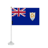 Mini Drapeau Ventouse Anguilla en Polyester - Pixelforma 