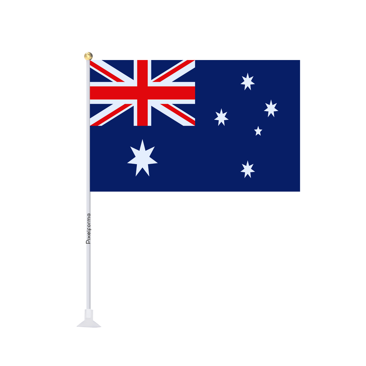 Mini drapeau ventouse Drapeau de l'Australie - Pixelforma 
