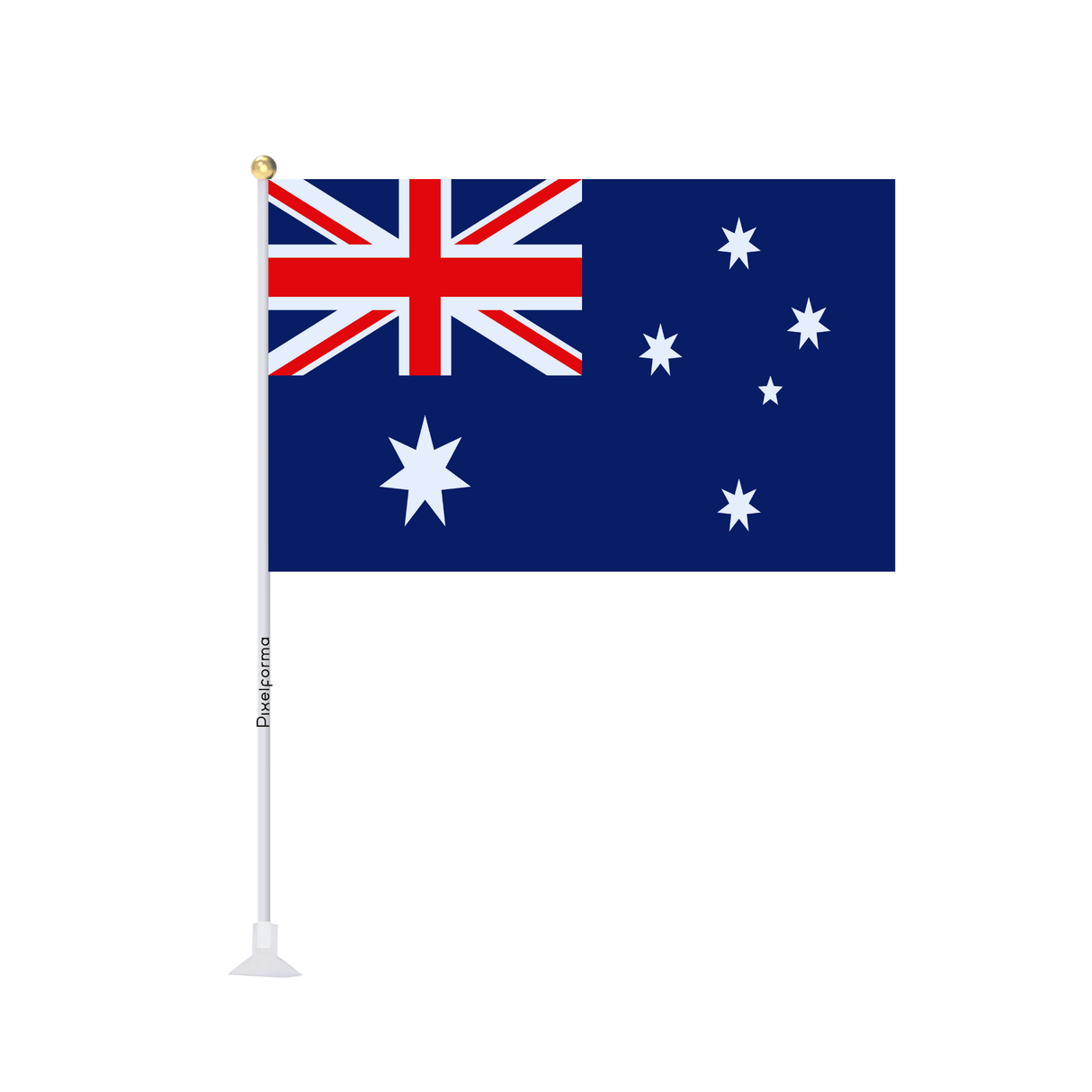 Mini drapeau ventouse Drapeau de l'Australie - Pixelforma