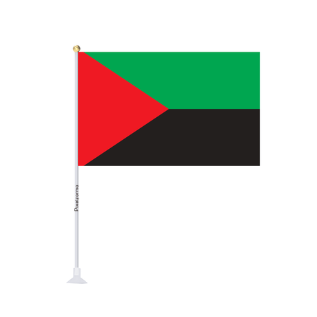 Mini drapeau ventouse Drapeau de la Martinique - Pixelforma 
