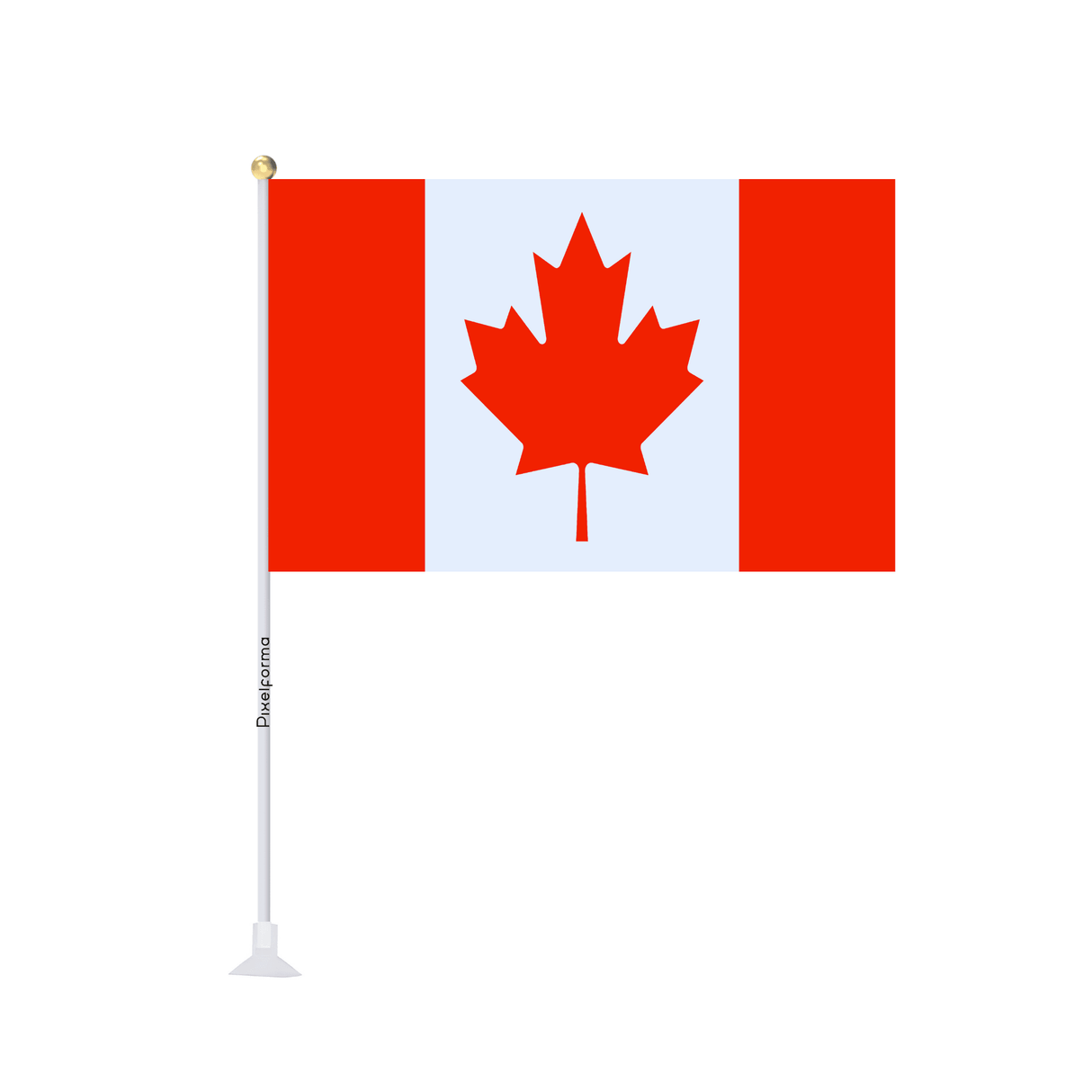 Mini drapeau ventouse Drapeau du Canada - Pixelforma 