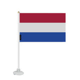 Mini Drapeau Ventouse Pays-Bas en Polyester - Pixelforma 