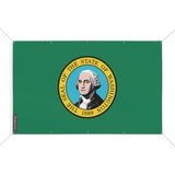 Mini drapeau washington polyester résistant aux intempéries