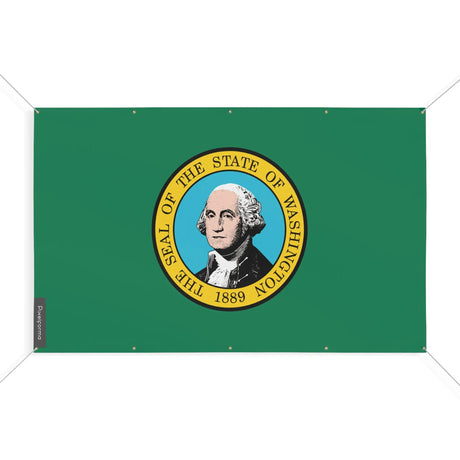 Mini drapeau washington polyester résistant aux intempéries