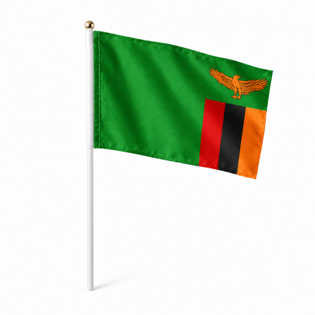 Mini drapeau Zambie en polyester