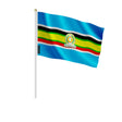 Mini drapeaux communauté d’afrique de l’est polyester main