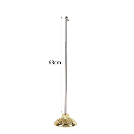 Mini mât de drapeau de table en acier inoxydable - pixelforma