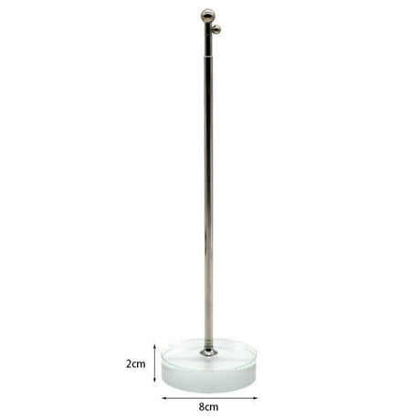 Mini mât télescopique pour drapeau de table de bureau - pixelforma