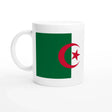 Mug drapeau algérie en céramique pour boisson chaude