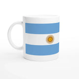 Mug drapeau argentine en céramique pour boissons chaudes