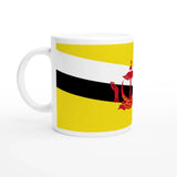 Mug drapeau brunei céramique pour boisson chaude