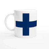 Mug drapeau finlande en céramique pour boisson chaude