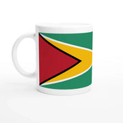 Mug drapeau guyana en céramique pour boissons chaudes