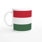 Mug drapeau hongrie en céramique pour boisson chaude