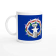 Mug drapeau îles mariannes du nord en céramique élégant