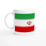 Mug drapeau iran céramique solide idéal boisson chaude