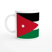 Mug drapeau jordanie en céramique pour boissons chaudes