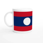 Mug drapeau laos en céramique pour boisson chaude