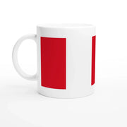Mug drapeau pérou en céramique idéal pour boissons chaudes
