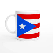 Mug drapeau porto rico en céramique pour boissons chaudes