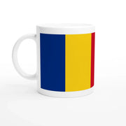 Mug drapeau roumanie céramique idéal boisson chaude