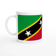 Mug drapeau saint-christophe-et-niévès céramique robuste