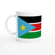 Mug drapeau soudan du sud en céramique pour boisson