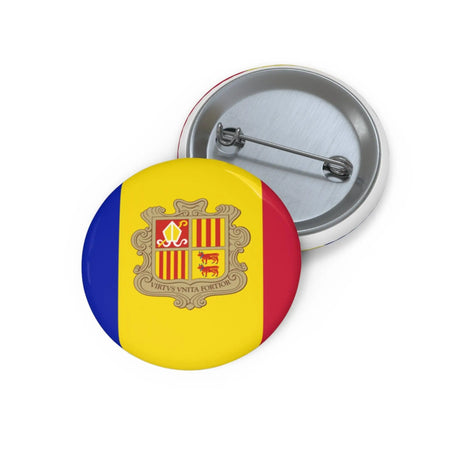 Pin’s drapeau andorre émail attache métal élégant