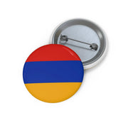 Pin’s drapeau arménie émail attache métal rond