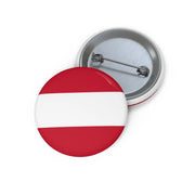 Pin’s drapeau autriche émail attache métal rond