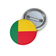 Pin’s drapeau bénin émail attache métal accessoires