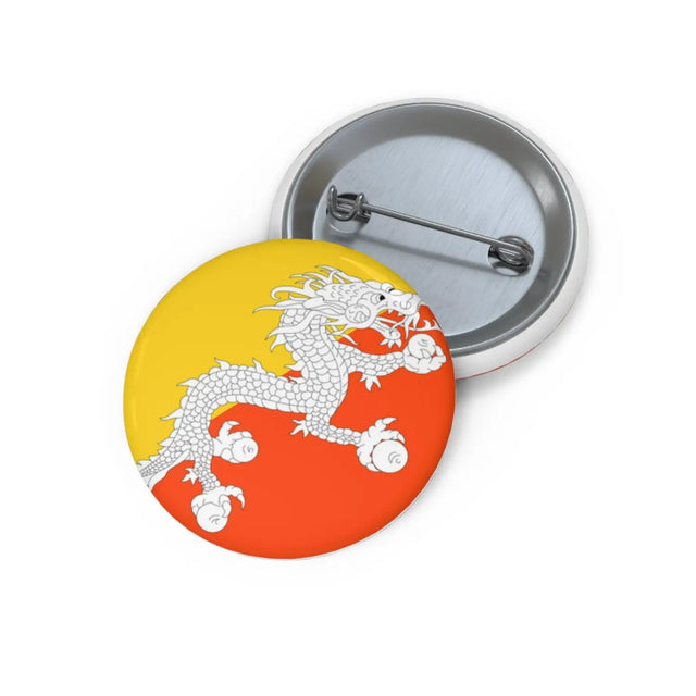 Pins drapeau du bhoutan - pixelforma
