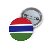 Pin’s drapeau gambie émail attache métal élégant