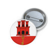 Pins drapeau gibraltar émail attache métal élégant